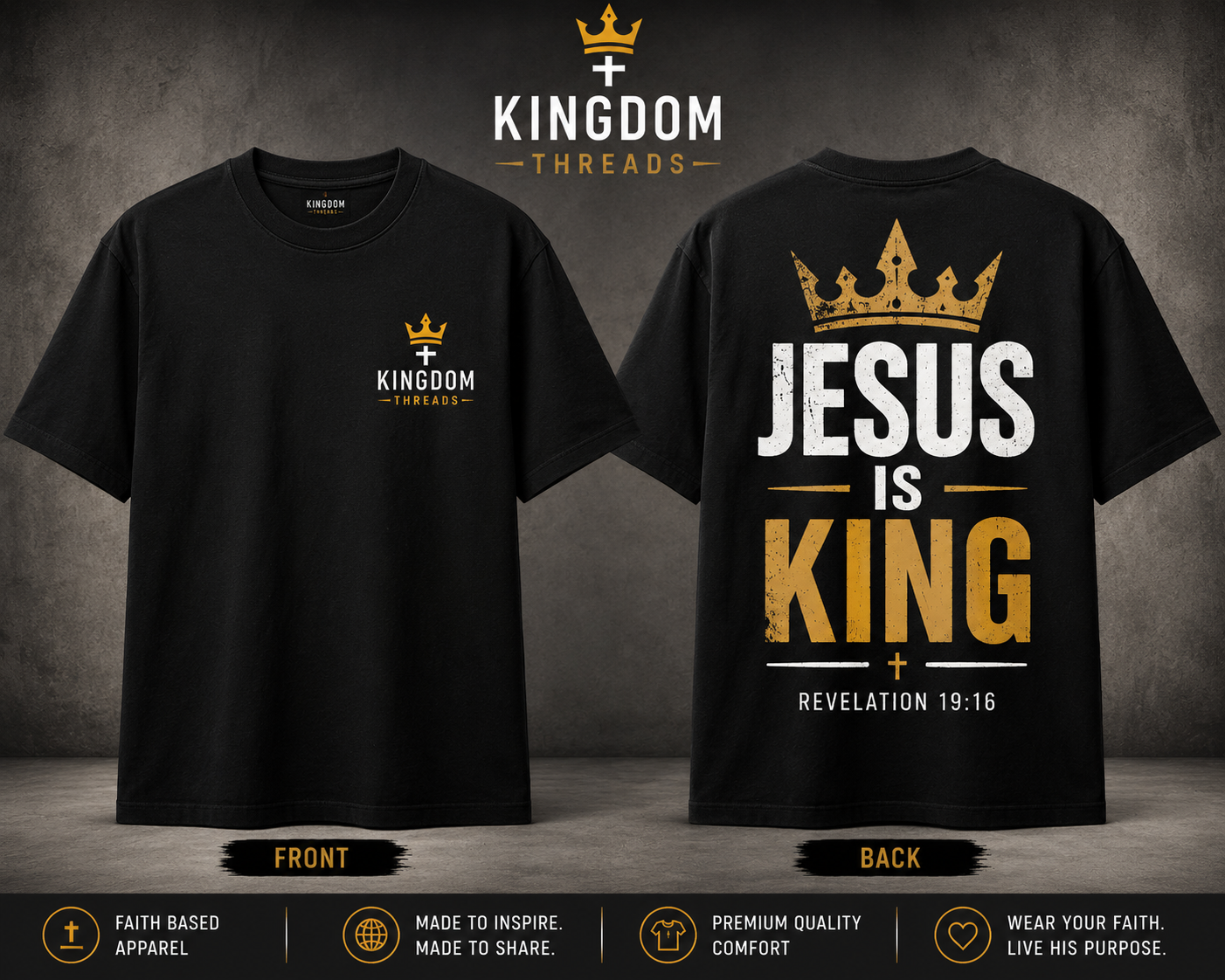 Jesus Is King T-shirt